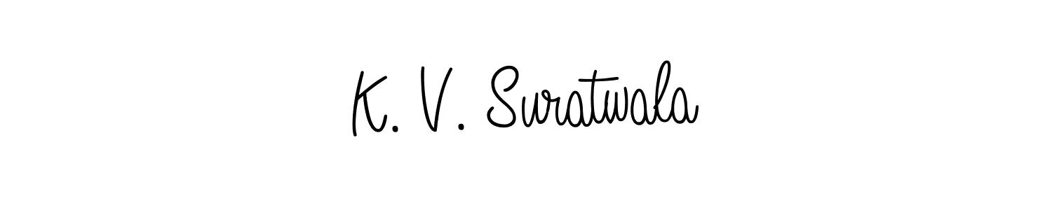 Here are the top 10 professional signature styles for the name K. V. Suratwala. These are the best autograph styles you can use for your name. K. V. Suratwala signature style 5 images and pictures png