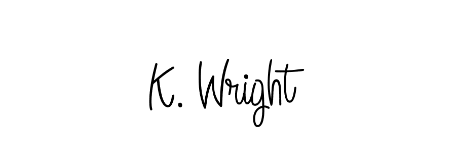 It looks lik you need a new signature style for name K. Wright. Design unique handwritten (Angelique-Rose-font-FFP) signature with our free signature maker in just a few clicks. K. Wright signature style 5 images and pictures png