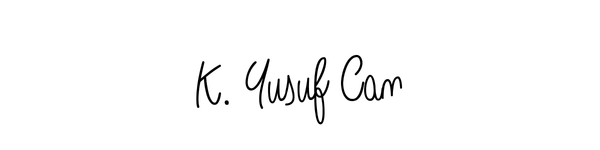 Make a beautiful signature design for name K. Yusuf Can. Use this online signature maker to create a handwritten signature for free. K. Yusuf Can signature style 5 images and pictures png