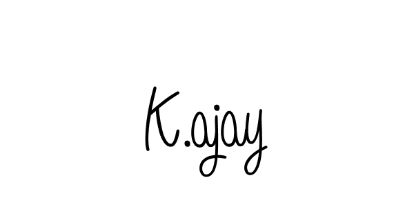Also You can easily find your signature by using the search form. We will create K.ajay name handwritten signature images for you free of cost using Angelique-Rose-font-FFP sign style. K.ajay signature style 5 images and pictures png