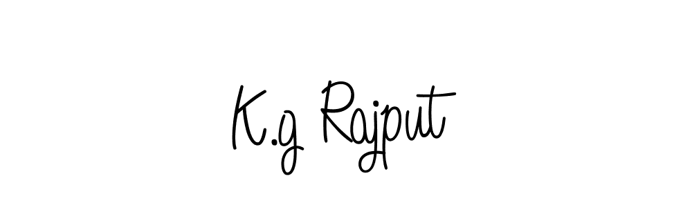 How to Draw K.g Rajput signature style? Angelique-Rose-font-FFP is a latest design signature styles for name K.g Rajput. K.g Rajput signature style 5 images and pictures png