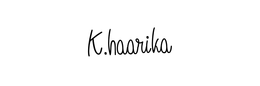 Make a short K.haarika signature style. Manage your documents anywhere anytime using Angelique-Rose-font-FFP. Create and add eSignatures, submit forms, share and send files easily. K.haarika signature style 5 images and pictures png