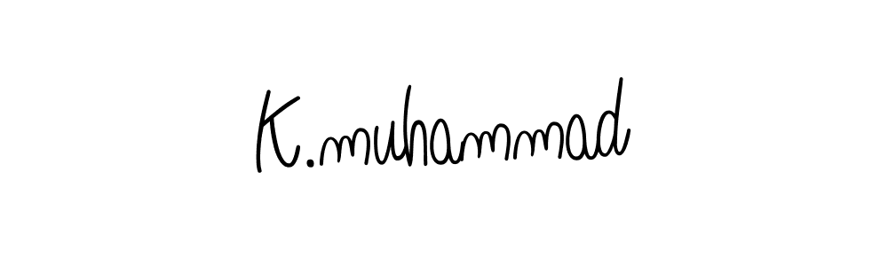 This is the best signature style for the K.muhammad name. Also you like these signature font (Angelique-Rose-font-FFP). Mix name signature. K.muhammad signature style 5 images and pictures png