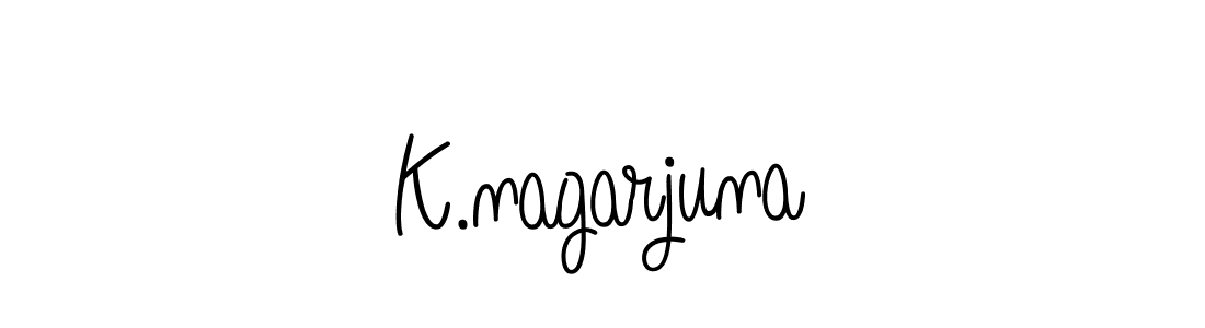 Make a beautiful signature design for name K.nagarjuna. Use this online signature maker to create a handwritten signature for free. K.nagarjuna signature style 5 images and pictures png