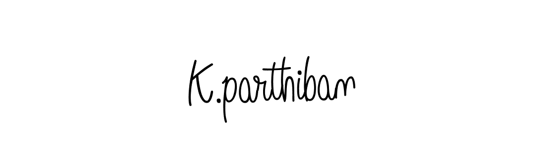 How to make K.parthiban name signature. Use Angelique-Rose-font-FFP style for creating short signs online. This is the latest handwritten sign. K.parthiban signature style 5 images and pictures png