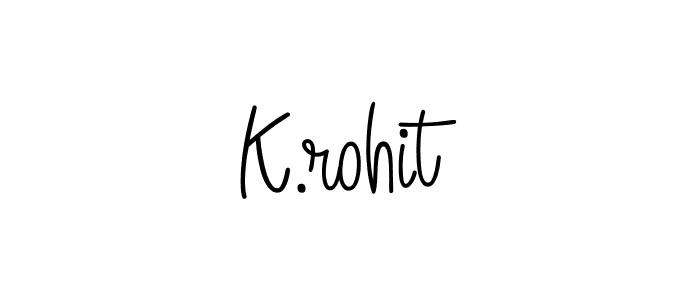 Here are the top 10 professional signature styles for the name K.rohit. These are the best autograph styles you can use for your name. K.rohit signature style 5 images and pictures png