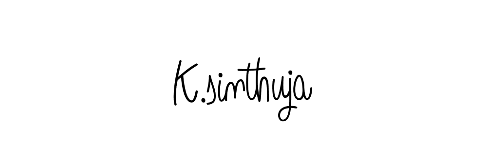 Also You can easily find your signature by using the search form. We will create K.sinthuja name handwritten signature images for you free of cost using Angelique-Rose-font-FFP sign style. K.sinthuja signature style 5 images and pictures png