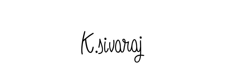 How to make K.sivaraj signature? Angelique-Rose-font-FFP is a professional autograph style. Create handwritten signature for K.sivaraj name. K.sivaraj signature style 5 images and pictures png