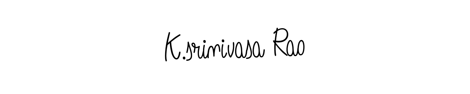 How to Draw K.srinivasa Rao signature style? Angelique-Rose-font-FFP is a latest design signature styles for name K.srinivasa Rao. K.srinivasa Rao signature style 5 images and pictures png