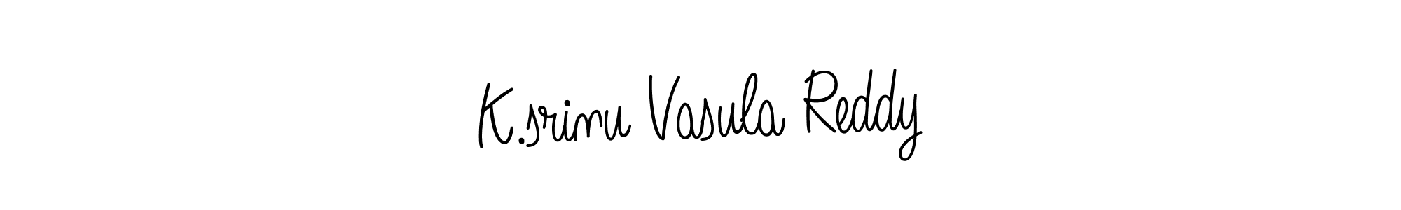 How to make K.srinu Vasula Reddy signature? Angelique-Rose-font-FFP is a professional autograph style. Create handwritten signature for K.srinu Vasula Reddy name. K.srinu Vasula Reddy signature style 5 images and pictures png