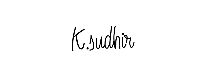 It looks lik you need a new signature style for name K.sudhir. Design unique handwritten (Angelique-Rose-font-FFP) signature with our free signature maker in just a few clicks. K.sudhir signature style 5 images and pictures png