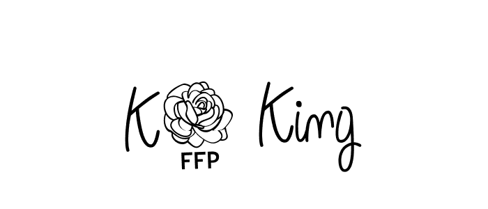 How to Draw K7 King signature style? Angelique-Rose-font-FFP is a latest design signature styles for name K7 King. K7 King signature style 5 images and pictures png