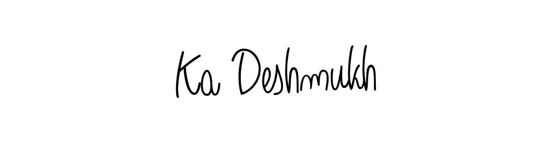 Similarly Angelique-Rose-font-FFP is the best handwritten signature design. Signature creator online .You can use it as an online autograph creator for name Ka Deshmukh. Ka Deshmukh signature style 5 images and pictures png