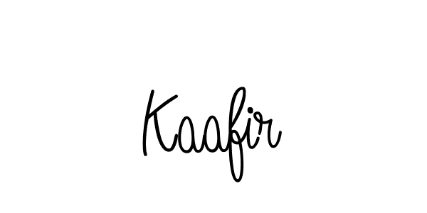 Make a beautiful signature design for name Kaafir. With this signature (Angelique-Rose-font-FFP) style, you can create a handwritten signature for free. Kaafir signature style 5 images and pictures png