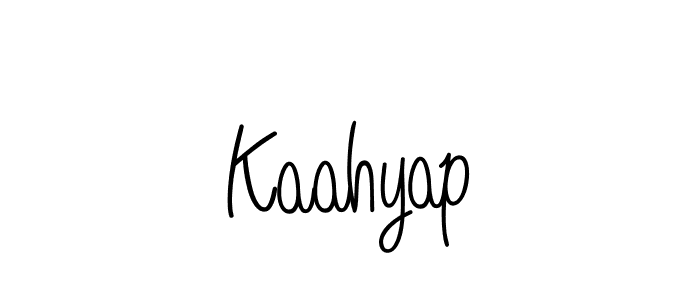 How to make Kaahyap name signature. Use Angelique-Rose-font-FFP style for creating short signs online. This is the latest handwritten sign. Kaahyap signature style 5 images and pictures png