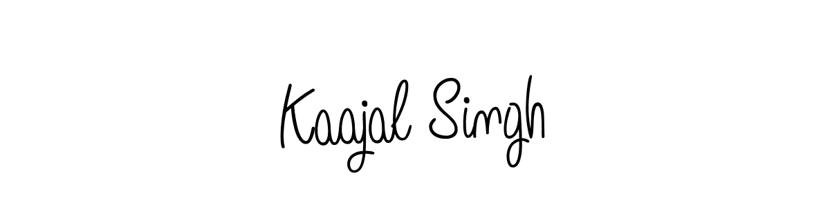How to Draw Kaajal Singh signature style? Angelique-Rose-font-FFP is a latest design signature styles for name Kaajal Singh. Kaajal Singh signature style 5 images and pictures png