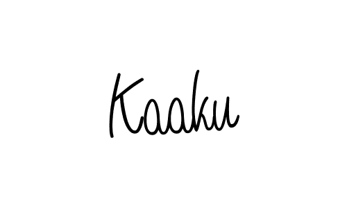 How to Draw Kaaku signature style? Angelique-Rose-font-FFP is a latest design signature styles for name Kaaku. Kaaku signature style 5 images and pictures png