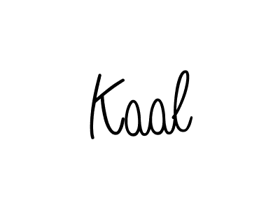 You should practise on your own different ways (Angelique-Rose-font-FFP) to write your name (Kaal) in signature. don't let someone else do it for you. Kaal signature style 5 images and pictures png