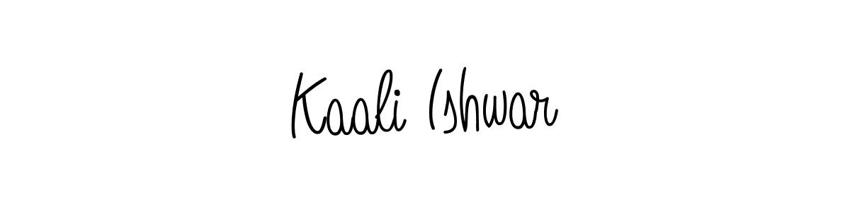 Design your own signature with our free online signature maker. With this signature software, you can create a handwritten (Angelique-Rose-font-FFP) signature for name Kaali Ishwar. Kaali Ishwar signature style 5 images and pictures png