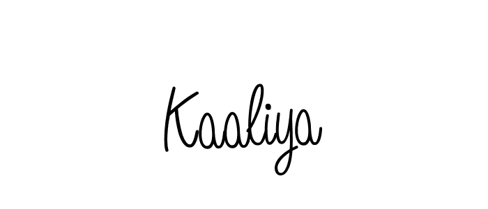 Also we have Kaaliya name is the best signature style. Create professional handwritten signature collection using Angelique-Rose-font-FFP autograph style. Kaaliya signature style 5 images and pictures png