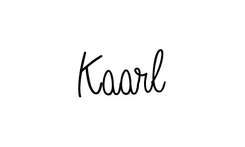 How to Draw Kaarl signature style? Angelique-Rose-font-FFP is a latest design signature styles for name Kaarl. Kaarl signature style 5 images and pictures png