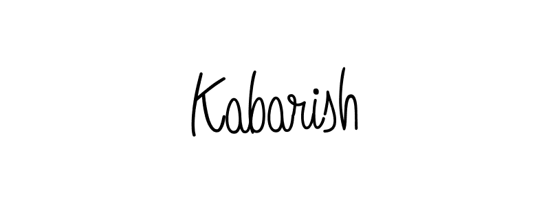 Here are the top 10 professional signature styles for the name Kabarish. These are the best autograph styles you can use for your name. Kabarish signature style 5 images and pictures png