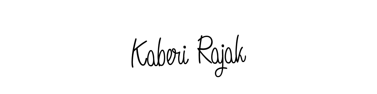 Make a short Kaberi Rajak signature style. Manage your documents anywhere anytime using Angelique-Rose-font-FFP. Create and add eSignatures, submit forms, share and send files easily. Kaberi Rajak signature style 5 images and pictures png