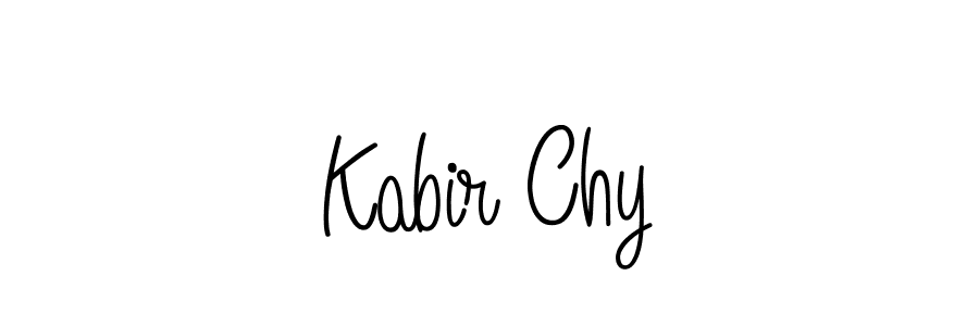 Angelique-Rose-font-FFP is a professional signature style that is perfect for those who want to add a touch of class to their signature. It is also a great choice for those who want to make their signature more unique. Get Kabir Chy name to fancy signature for free. Kabir Chy signature style 5 images and pictures png