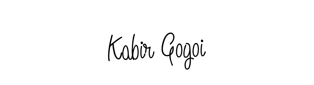 Make a beautiful signature design for name Kabir Gogoi. Use this online signature maker to create a handwritten signature for free. Kabir Gogoi signature style 5 images and pictures png