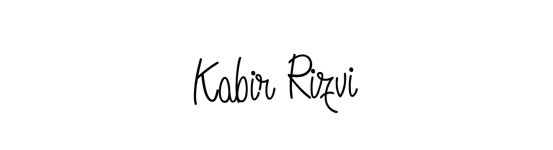 Similarly Angelique-Rose-font-FFP is the best handwritten signature design. Signature creator online .You can use it as an online autograph creator for name Kabir Rizvi. Kabir Rizvi signature style 5 images and pictures png