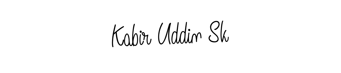 This is the best signature style for the Kabir Uddin Sk name. Also you like these signature font (Angelique-Rose-font-FFP). Mix name signature. Kabir Uddin Sk signature style 5 images and pictures png