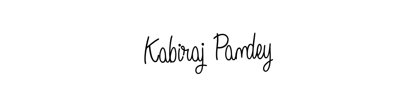 Make a beautiful signature design for name Kabiraj Pandey. With this signature (Angelique-Rose-font-FFP) style, you can create a handwritten signature for free. Kabiraj Pandey signature style 5 images and pictures png