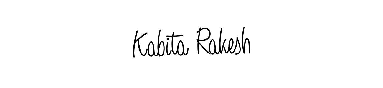 How to Draw Kabita Rakesh signature style? Angelique-Rose-font-FFP is a latest design signature styles for name Kabita Rakesh. Kabita Rakesh signature style 5 images and pictures png