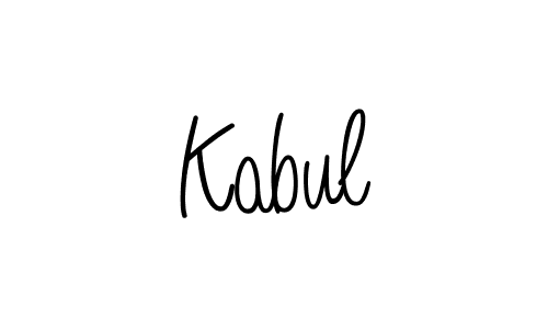 Make a beautiful signature design for name Kabul. Use this online signature maker to create a handwritten signature for free. Kabul signature style 5 images and pictures png