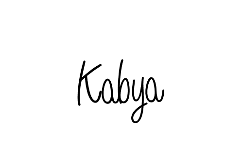 It looks lik you need a new signature style for name Kabya. Design unique handwritten (Angelique-Rose-font-FFP) signature with our free signature maker in just a few clicks. Kabya signature style 5 images and pictures png