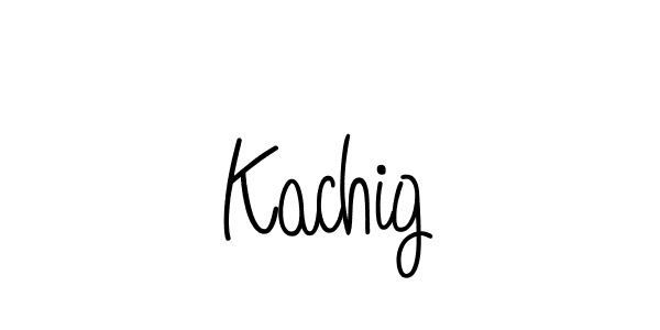 Once you've used our free online signature maker to create your best signature Angelique-Rose-font-FFP style, it's time to enjoy all of the benefits that Kachig name signing documents. Kachig signature style 5 images and pictures png