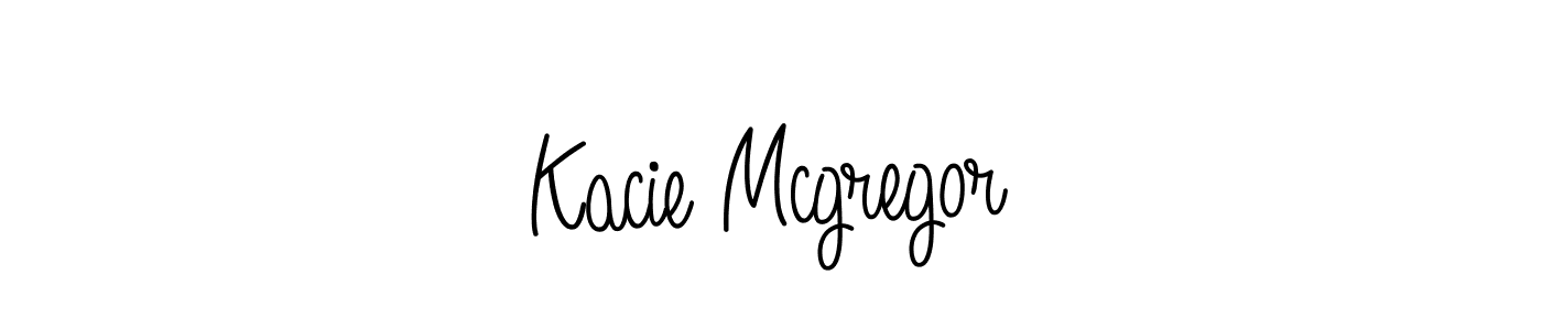 Design your own signature with our free online signature maker. With this signature software, you can create a handwritten (Angelique-Rose-font-FFP) signature for name Kacie Mcgregor. Kacie Mcgregor signature style 5 images and pictures png