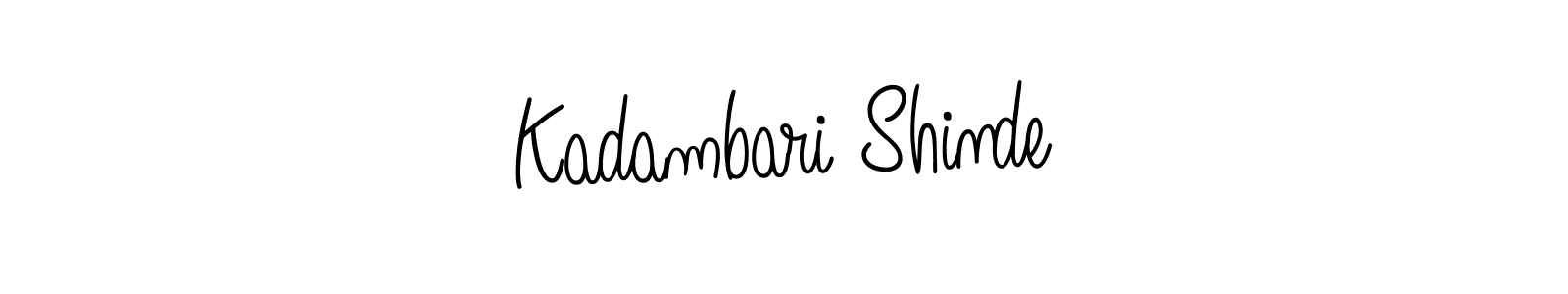 It looks lik you need a new signature style for name Kadambari Shinde. Design unique handwritten (Angelique-Rose-font-FFP) signature with our free signature maker in just a few clicks. Kadambari Shinde signature style 5 images and pictures png