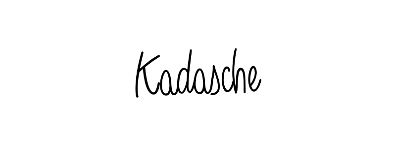 Create a beautiful signature design for name Kadasche. With this signature (Angelique-Rose-font-FFP) fonts, you can make a handwritten signature for free. Kadasche signature style 5 images and pictures png