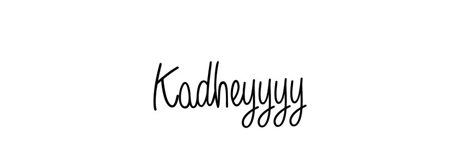 if you are searching for the best signature style for your name Kadheyyyy. so please give up your signature search. here we have designed multiple signature styles  using Angelique-Rose-font-FFP. Kadheyyyy signature style 5 images and pictures png