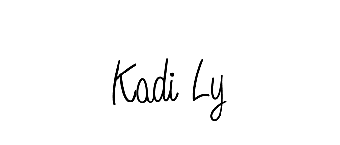 Best and Professional Signature Style for Kadi Ly. Angelique-Rose-font-FFP Best Signature Style Collection. Kadi Ly signature style 5 images and pictures png