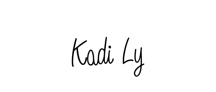 You can use this online signature creator to create a handwritten signature for the name Kadi Ly. This is the best online autograph maker. Kadi Ly signature style 5 images and pictures png