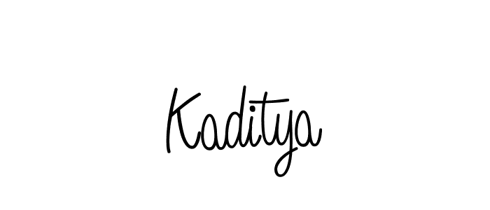 How to make Kaditya signature? Angelique-Rose-font-FFP is a professional autograph style. Create handwritten signature for Kaditya name. Kaditya signature style 5 images and pictures png