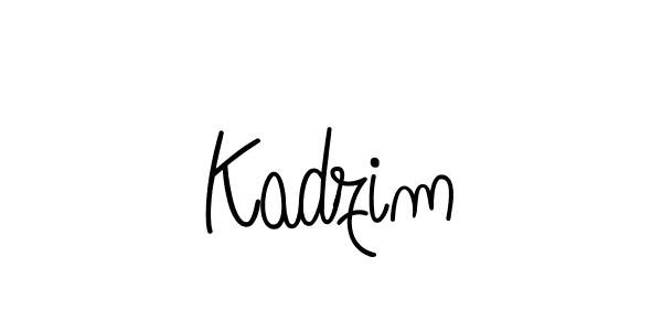 How to make Kadzim signature? Angelique-Rose-font-FFP is a professional autograph style. Create handwritten signature for Kadzim name. Kadzim signature style 5 images and pictures png