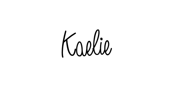 How to Draw Kaelie signature style? Angelique-Rose-font-FFP is a latest design signature styles for name Kaelie. Kaelie signature style 5 images and pictures png