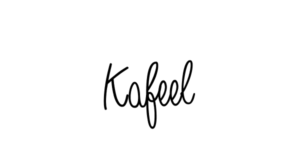 Kafeel stylish signature style. Best Handwritten Sign (Angelique-Rose-font-FFP) for my name. Handwritten Signature Collection Ideas for my name Kafeel. Kafeel signature style 5 images and pictures png