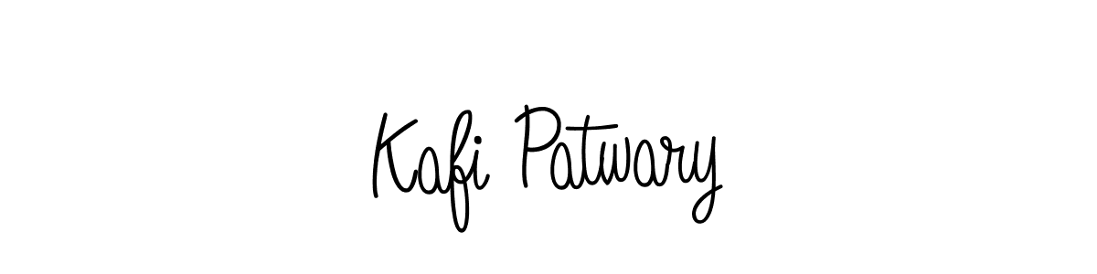 Design your own signature with our free online signature maker. With this signature software, you can create a handwritten (Angelique-Rose-font-FFP) signature for name Kafi Patwary. Kafi Patwary signature style 5 images and pictures png