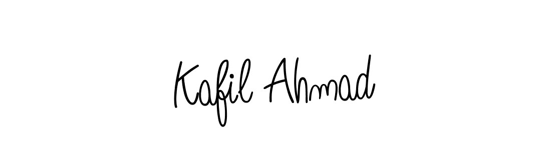 How to make Kafil Ahmad name signature. Use Angelique-Rose-font-FFP style for creating short signs online. This is the latest handwritten sign. Kafil Ahmad signature style 5 images and pictures png