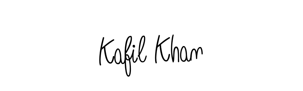 How to make Kafil Khan name signature. Use Angelique-Rose-font-FFP style for creating short signs online. This is the latest handwritten sign. Kafil Khan signature style 5 images and pictures png