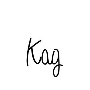 How to make Kag signature? Angelique-Rose-font-FFP is a professional autograph style. Create handwritten signature for Kag name. Kag signature style 5 images and pictures png